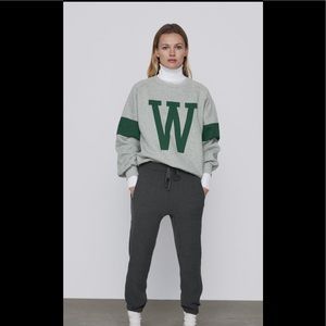 Zara Slouchy Jogger Pants